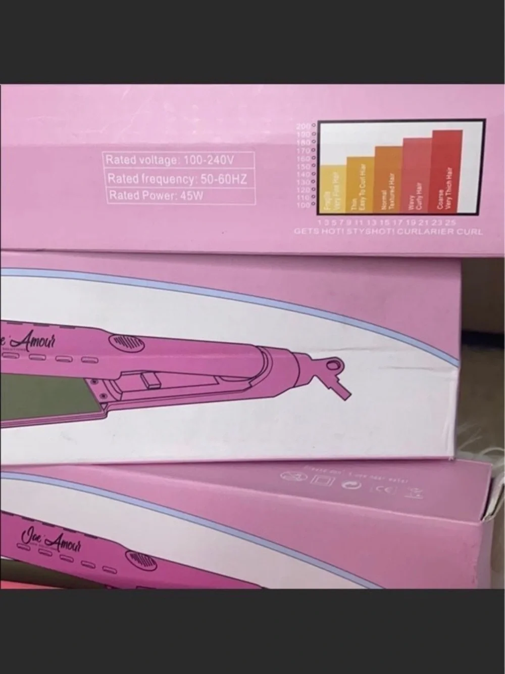 Pink Hair Straightener - Professional Mini Flat Iron